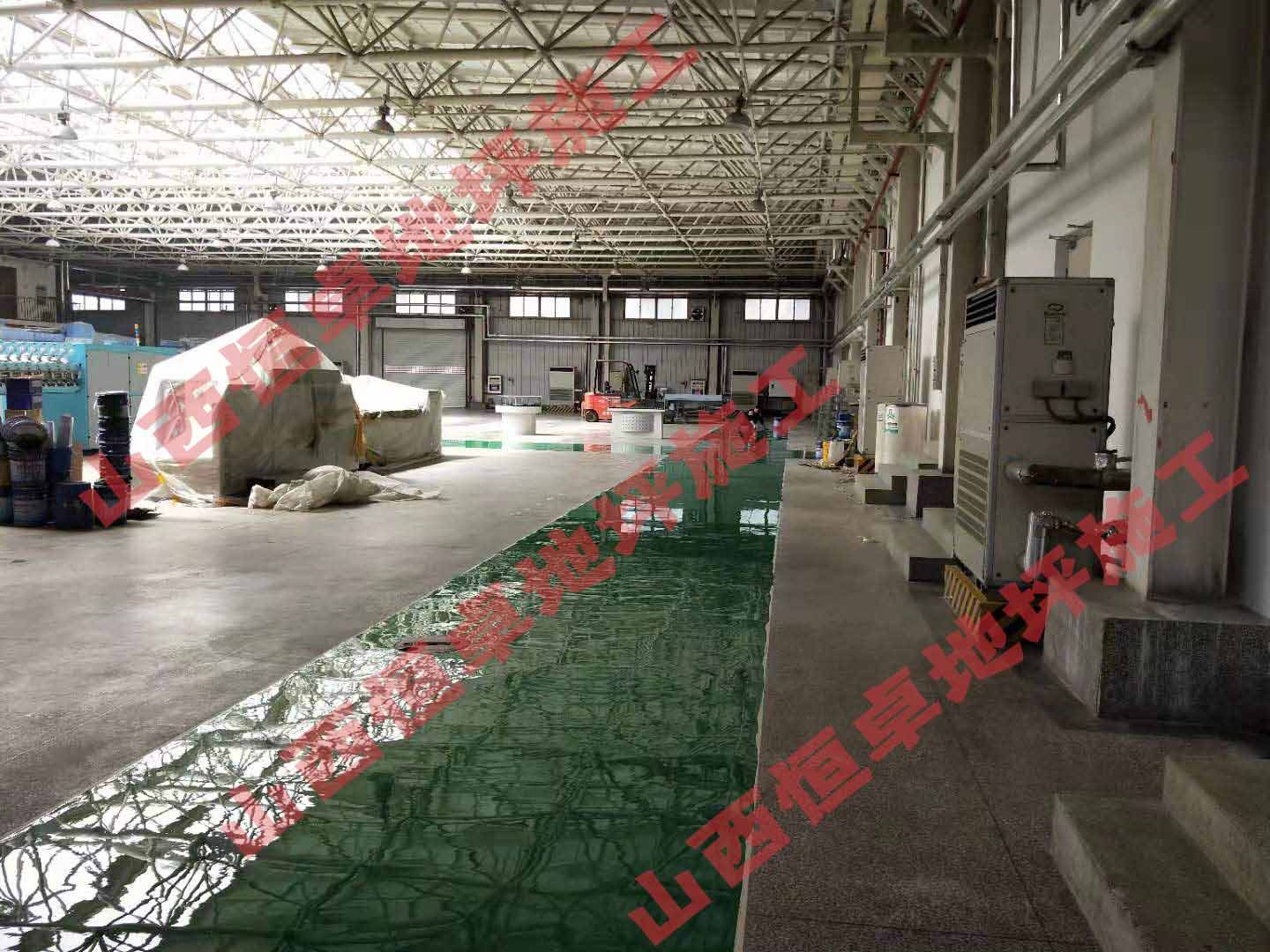 亳州机械厂房环氧地坪施工