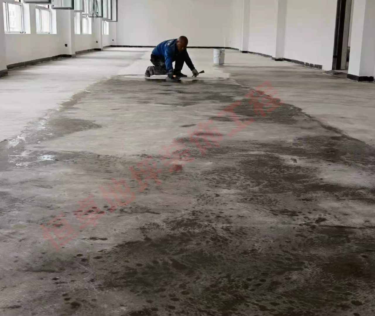 杭州银行档案室地面做环氧地坪漆